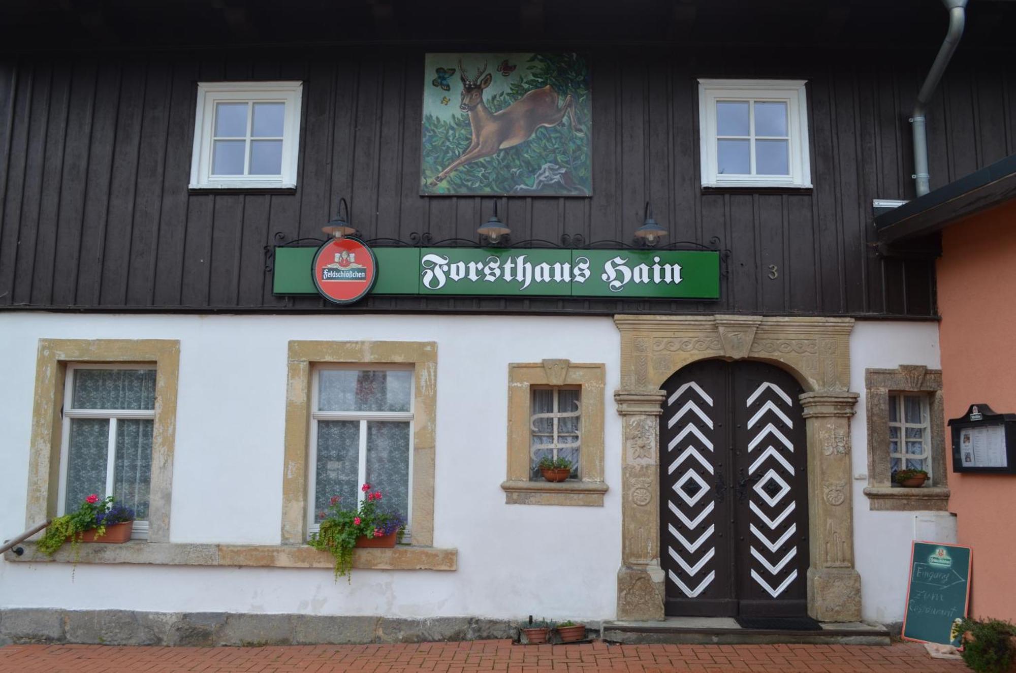 Restaurant & Pension Forsthaus Hain Kurort Oybin Exterior photo