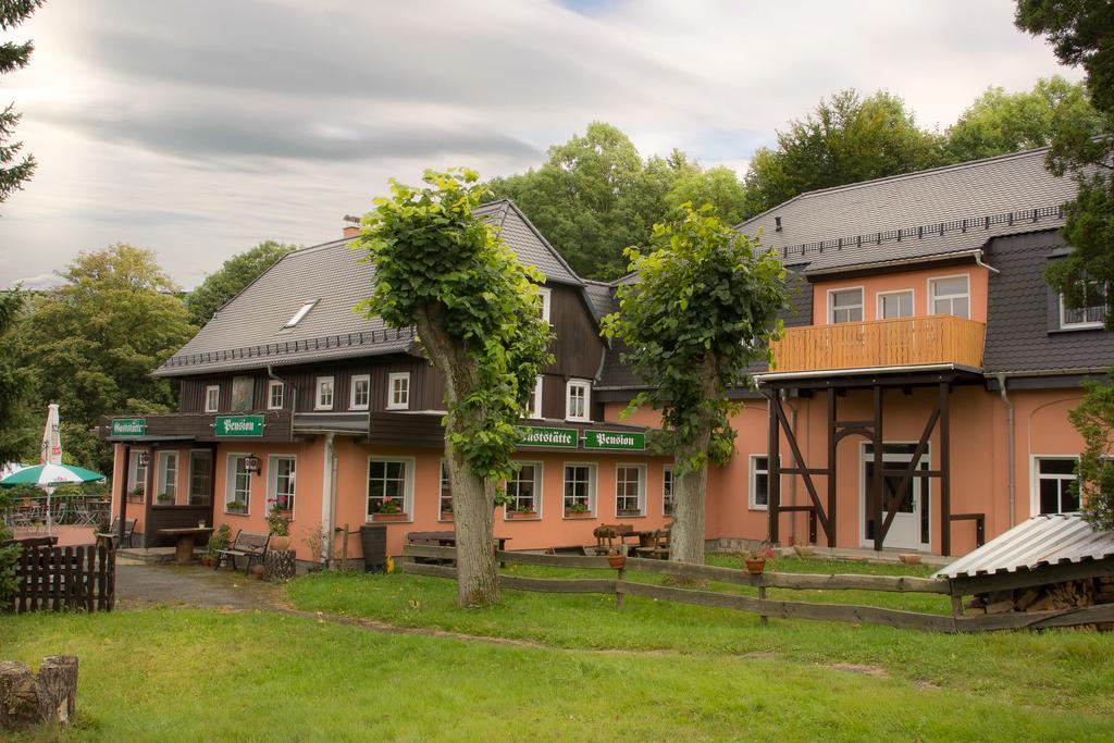 Restaurant & Pension Forsthaus Hain Kurort Oybin Exterior photo